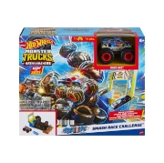 Imagine HOT WHEELS MONSTER TRUCKS ENTRY CHALLENGE ARENA SMASHERS PROVOCAREA SMASH RACE
