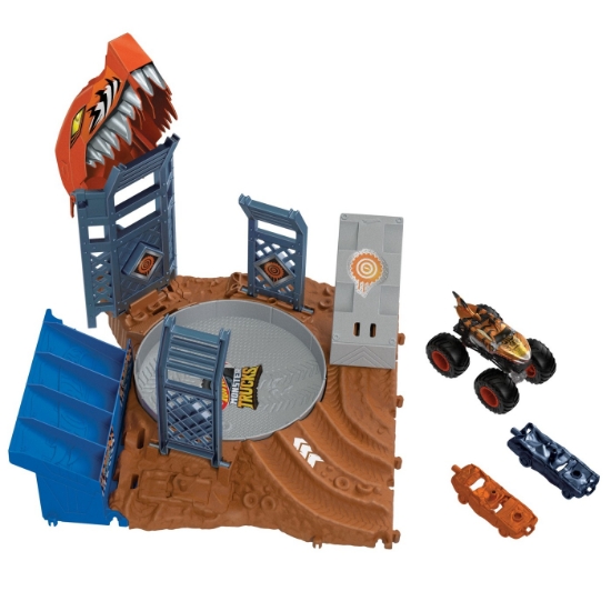 Imagine Hot Wheels Monster Truck Arena Smashers Provocarea Spin-Out