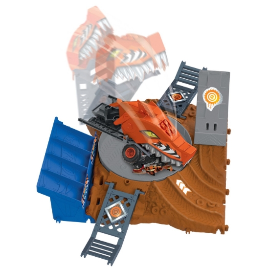 Imagine Hot Wheels Monster Truck Arena Smashers Provocarea Spin-Out