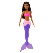 Imagine BARBIE PAPUSA SIRENA BRUNETA