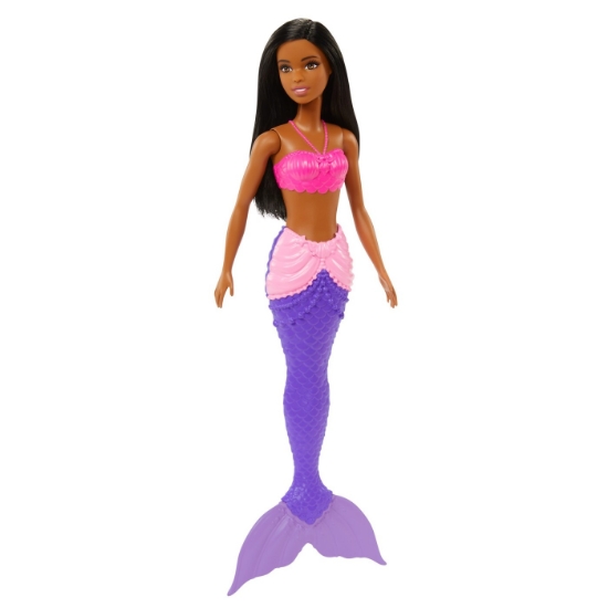 Imagine BARBIE PAPUSA SIRENA BRUNETA