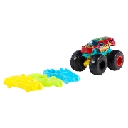Imagine HOT WHEELS MONSTER TRUCKS SET BLAST STATION 