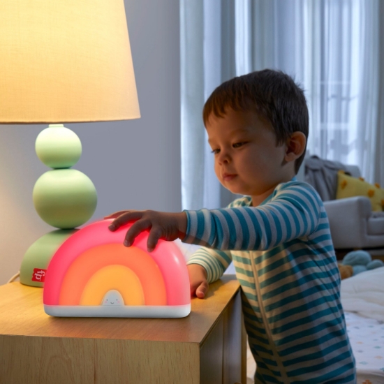 Imagine Fisher Price Lampă muzicală – Soothe & Glow Rainbow