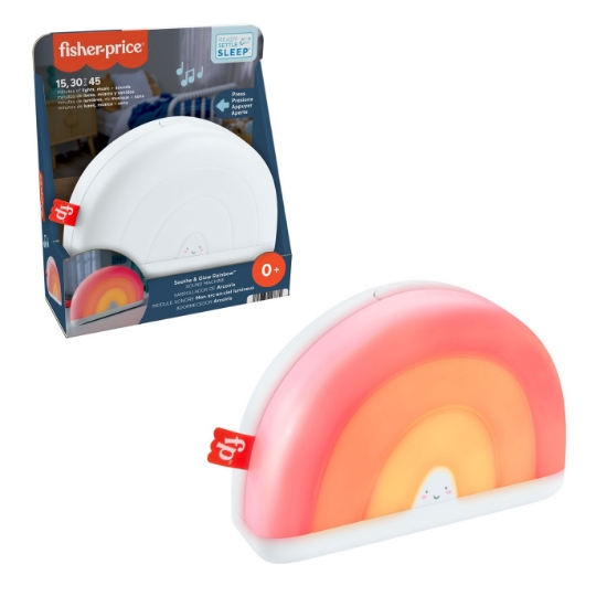 Imagine Fisher Price Lampă muzicală – Soothe & Glow Rainbow