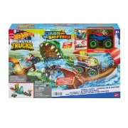 Imagine HOT WHEELS MONSTER TRUCK COLOR SHIFTERS ATACUL CROCODILULUI