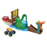 Imagine HOT WHEELS MONSTER TRUCK COLOR SHIFTERS ATACUL CROCODILULUI
