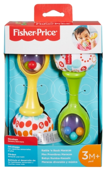 Imagine FISHER PRICE SET 2 ZORNAITOARE MARACAS