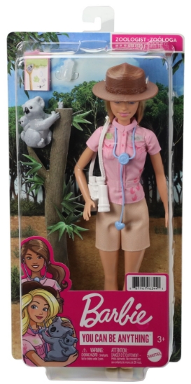 Imagine BARBIE YOU CAN BE ANYTHING PAPUSA ZOOLOGIST