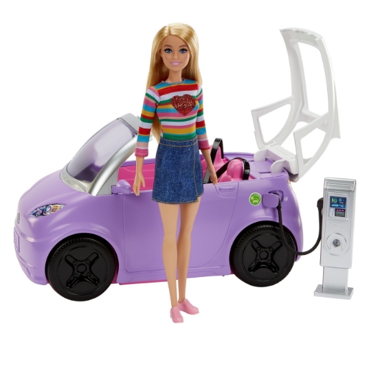 Imagine Barbie vehicul electric