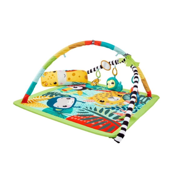 Imagine Fisher Price – Salteluța 3 în 1 Rainforest Sensory Gym
