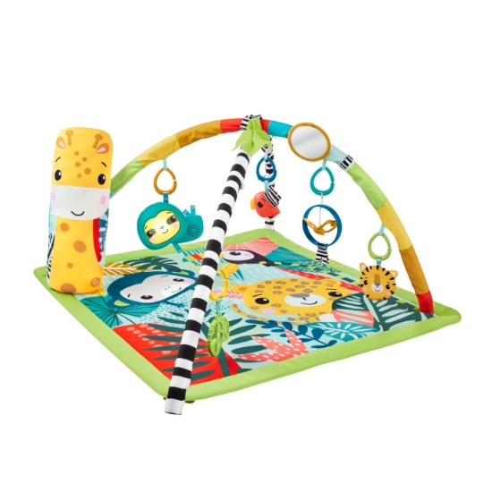 Imagine Fisher Price – Salteluța 3 în 1 Rainforest Sensory Gym