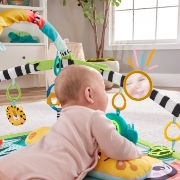 Imagine Fisher Price – Salteluța 3 în 1 Rainforest Sensory Gym