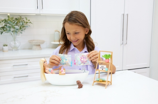 Imagine BABRIE SELF CARE SET PAPUSA SI BAIE CU CONFETTI