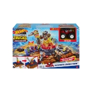 Imagine HOT WHEELS MONSTER TRUCKS ARENA SMASHERS BONE SHAKER ARENA ULTIMATE CRUSH