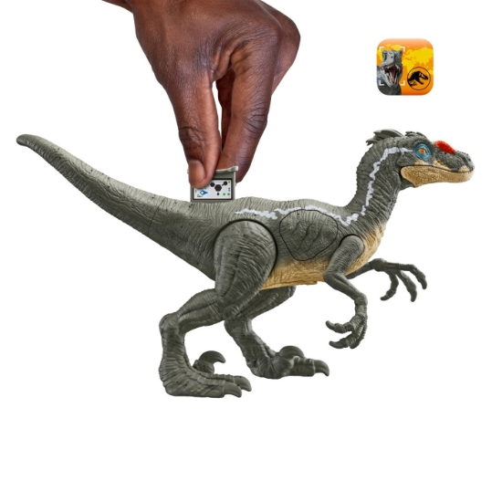Imagine JURASSIC WORLD EPIC ATTACK DINOZAUR VELOCIRAPTOR