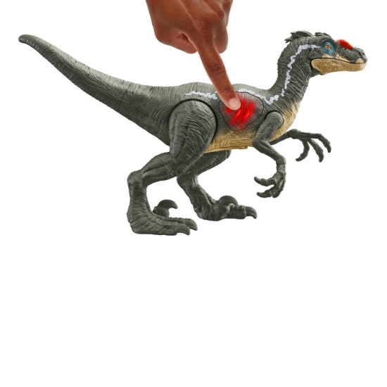 Imagine JURASSIC WORLD EPIC ATTACK DINOZAUR VELOCIRAPTOR