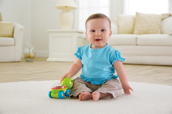 Imagine Fisher Price jucărie apasă și mergi țestoasă