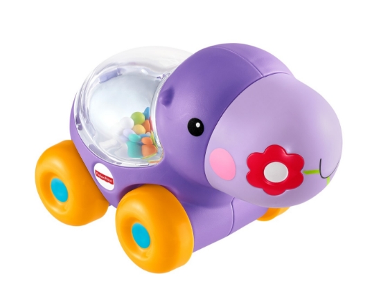 Imagine Fisher Price jucărie apasă și mergi hipopotam