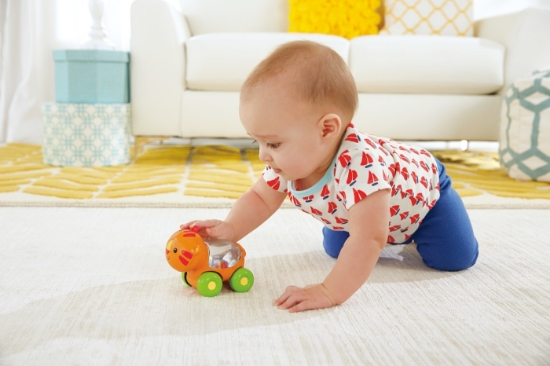 Imagine Fisher Price jucărie apasă și mergi tigru