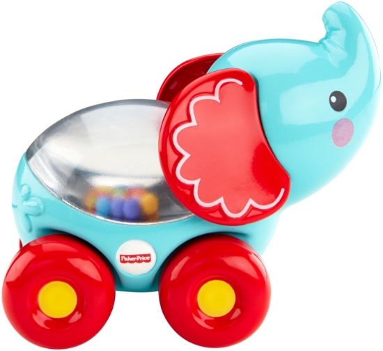 Imagine Fisher Price jucărie apasă și mergi elefant