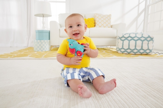 Imagine Fisher Price jucărie apasă și mergi elefant