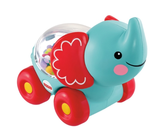 Imagine Fisher Price jucărie apasă și mergi elefant
