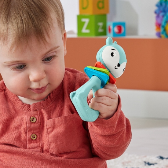 Imagine Fisher Price Jucărie Zornăitoare Cerb – zornăit vesel pentru mânuțe curioase! 