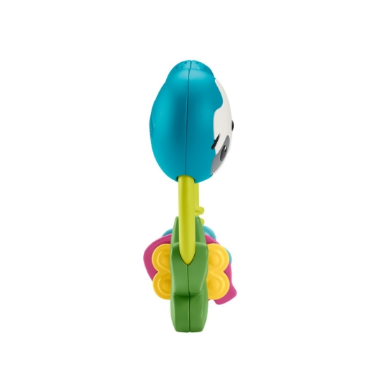 Imagine Fisher Price Jucărie Zornăitoare Leneș – o explozie de distracție senzo-tropicală!