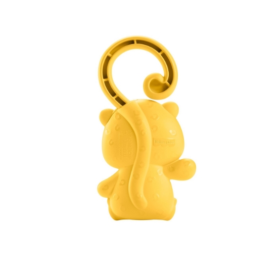 Imagine Fisher Price Jucărie Zornăitoare Leopard – o explozie de culoare și veselie pentru cei mai mici exploratori! 