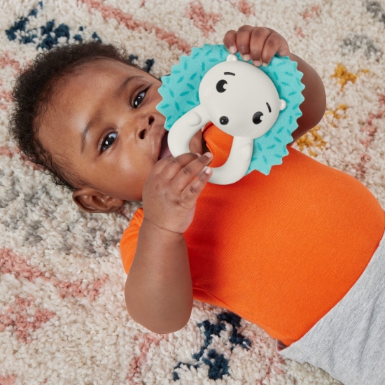 Imagine Fisher Price Jucărie Zornăitoare Arici – prietenul jucăuș pentru mânuțe curioase!