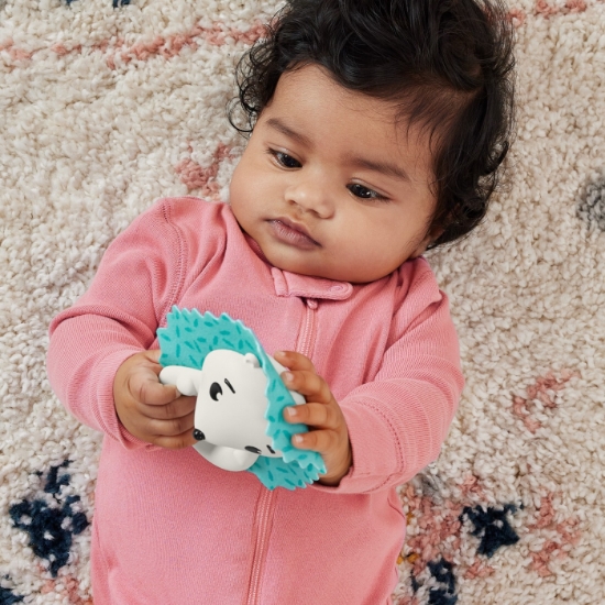 Imagine Fisher Price Jucărie Zornăitoare Arici – prietenul jucăuș pentru mânuțe curioase!