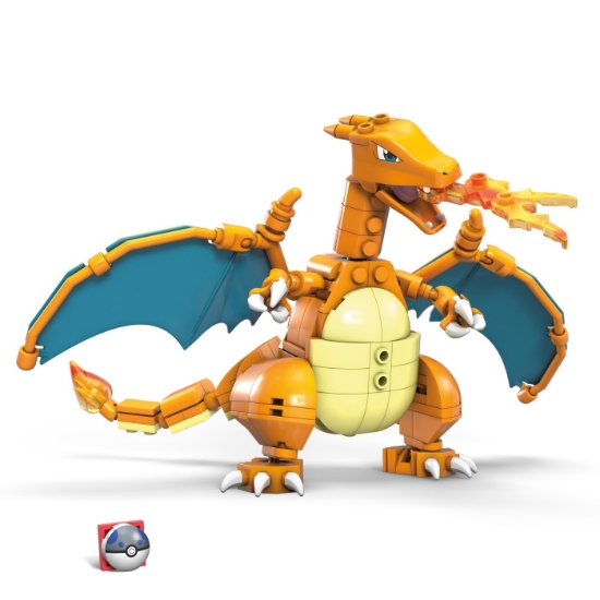 Imagine Pokemon Mega Construx Charizard Dracaufeu Glurak