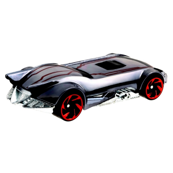 Imagine Hot Wheels Mașină metalică tematică Batman Batmobile scara 1:64