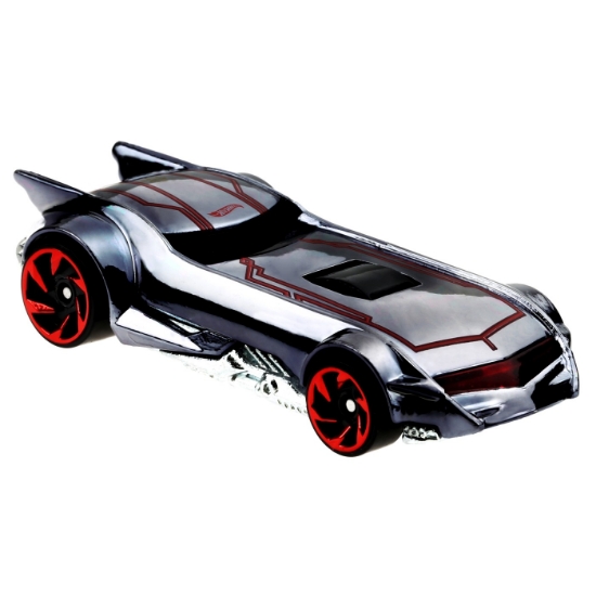 Imagine Hot Wheels Mașină metalică tematică Batman Batmobile scara 1:64