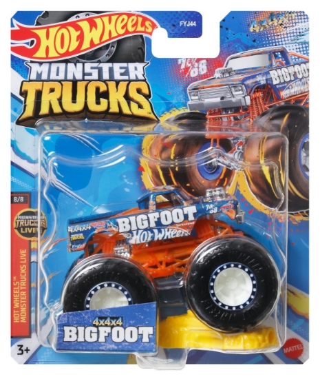 Imagine HOT WHEELS MONSTER TRUCK MASINUTA BIGFOOT SCARA 1:64