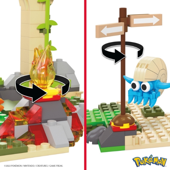 Imagine Pokemon Mega Construx Ruinele Junglei