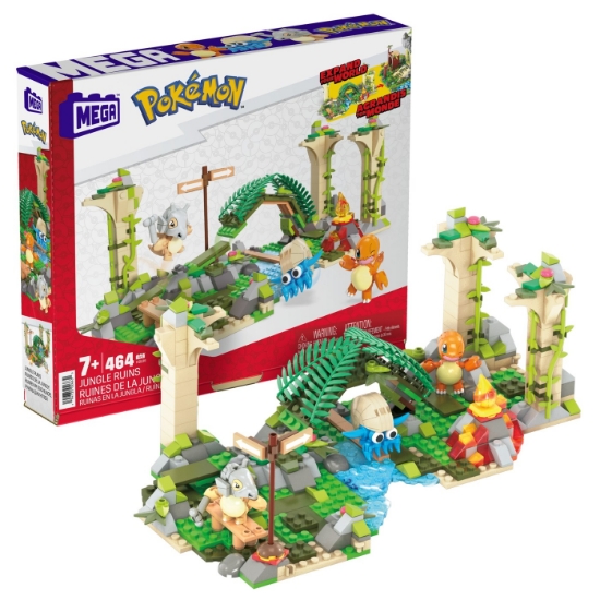 Imagine Pokemon Mega Construx Ruinele Junglei