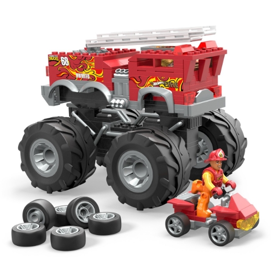 Imagine Hot Wheels Monster Truck MEGA Set construcție 5 Alarm