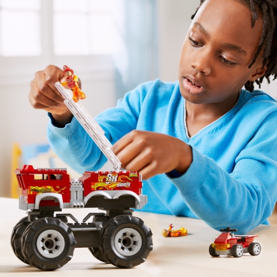 Imagine Hot Wheels Monster Truck MEGA Set construcție 5 Alarm