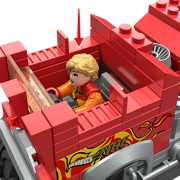 Imagine HOT WHEELS MONSTER TRUCK MEGA SET CONSTRUCTIE 5 ALARM