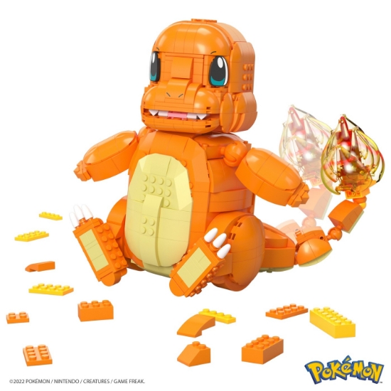 Imagine  Pokemon Mega Construx Jumbo Charmander Salameche