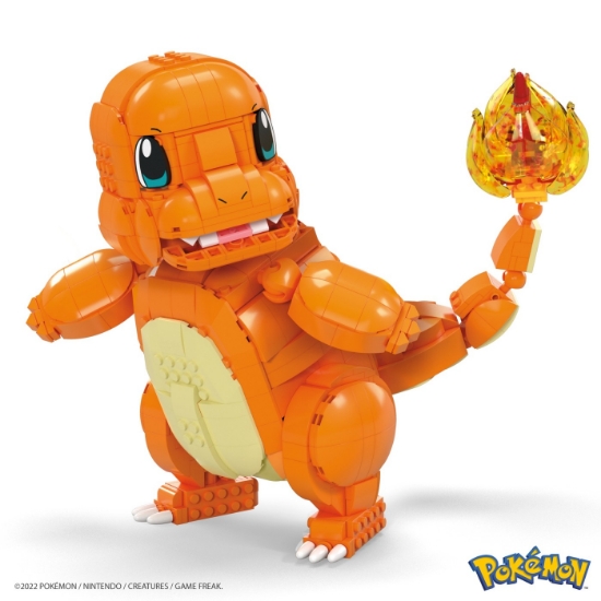 Imagine  Pokemon Mega Construx Jumbo Charmander Salameche