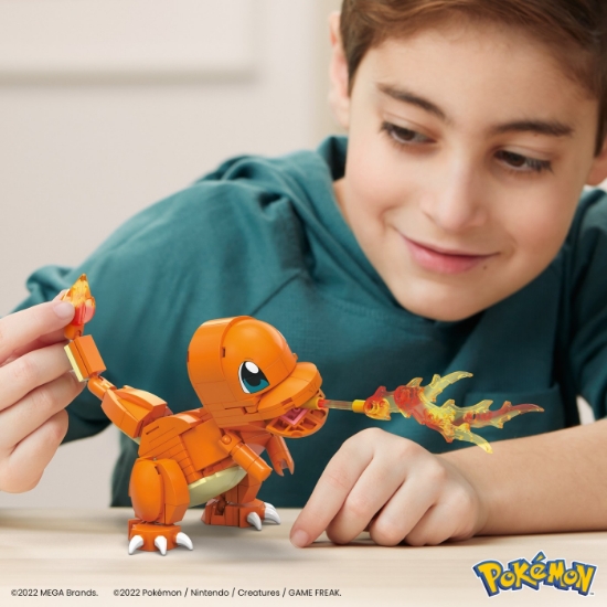 Imagine Pokemon Mega Construx set de construcție Charmander Salameche – 180 piese