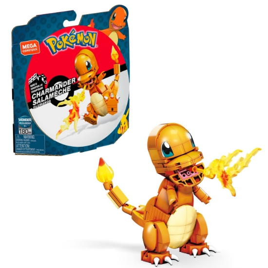 Imagine Pokemon Mega Construx set de construcție Charmander Salameche – 180 piese