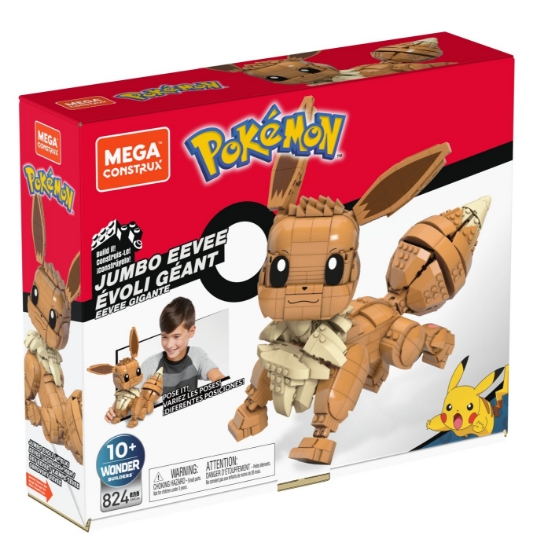 Imagine POKEMON MEGA CONSTRUX JUMBO EEVEE