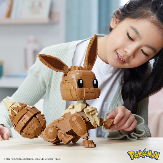 Imagine Pokemon Mega Construx Jumbo Eevee