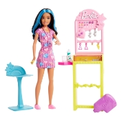 Imagine BARBIE PAPUSA BARBIE SKIPPER FIRST JOBS EAR PIERCER
