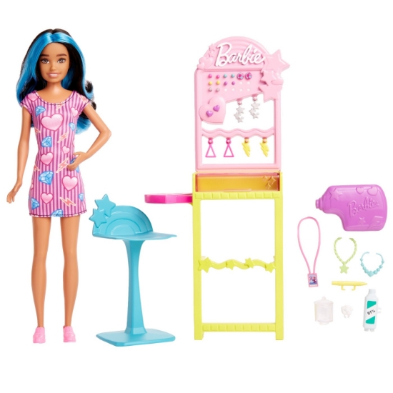 Imagine BARBIE PAPUSA BARBIE SKIPPER FIRST JOBS EAR PIERCER