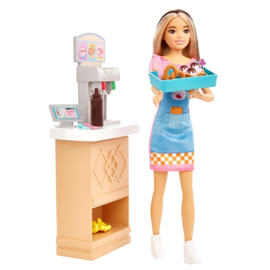Imagine BARBIE PAPUSA SKIPPER FIRST JOBS SNACK BAR