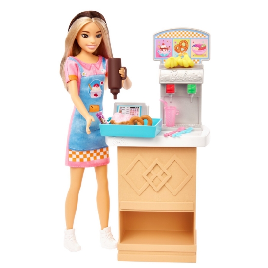 Imagine BARBIE PAPUSA SKIPPER FIRST JOBS SNACK BAR